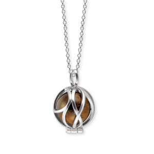 ENGELSRUFER náhrdelník s tygrím okom ERN-HEALPA-TEXS
