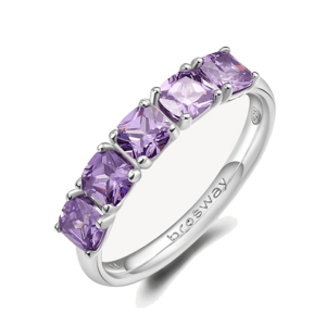 BROSWAY prsteň Fancy Magic purple BWFMP24