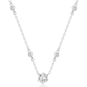SOFIA strieborný náhrdelník so zirkónom IS028CT643RHWH