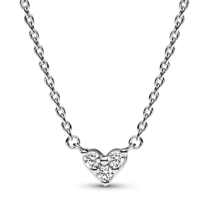 PANDORA náhrdelník Žiarivé srdce 393014C01-45