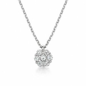 SOFIA DIAMONDS zlatý náhrdelník s diamantmi 0,14 ct GEMCS24824-15