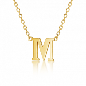 SOFIA zlatý náhrdelník s písmenom M NB9NBG-900M
