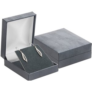 JKBOX Luxusná koženková čierna krabička na malú sadu šperkov IK033-SAM Značka: Linda's Jewelry