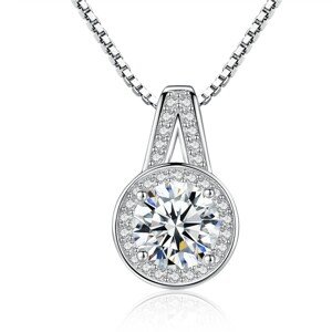 Linda's Jewelry Strieborný náhrdelník Žiarivá Láska Ag 925/1000 INH157