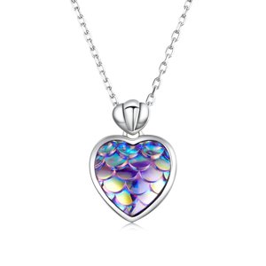 Linda's Jewelry Strieborný náhrdelník Čarovné Srdce Ag 925/1000 INH166