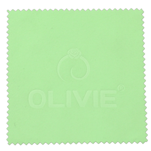 OLIVIE Zelená čistiaca utierka - handrička na striebro 7130